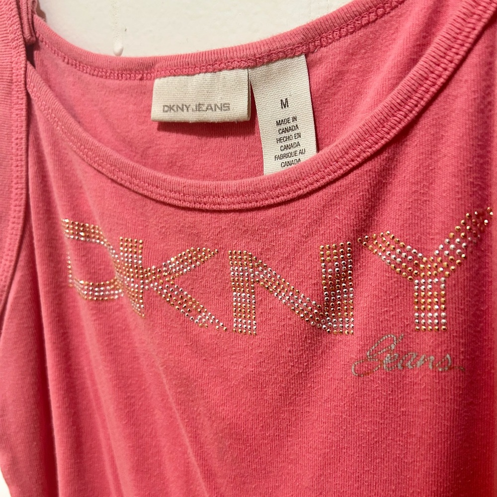 DKNY Jeans Pink Tank Top